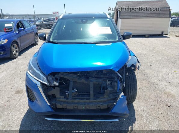 3N1CP5CV0RL491086 2024 NISSAN KICKS Blue Rear interior view