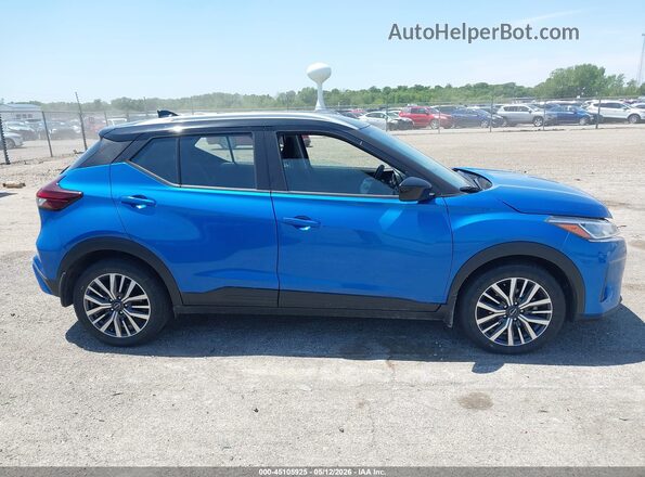 3N1CP5CV0RL491086 2024 NISSAN KICKS Blue 360 interior view
