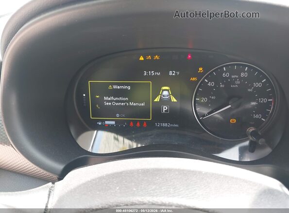 3N1CP5CV1ML481322 2021 NISSAN KICKS Red Widok tylnych siedzeń