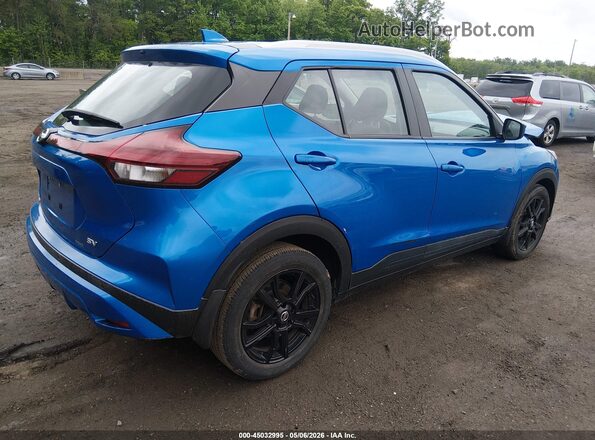 3N1CP5CV1ML563275 2021 NISSAN KICKS Blue Rear right