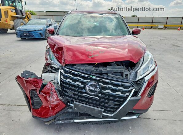 3N1CP5CV1NL521769 2022 NISSAN KICKS Red 