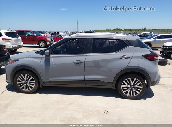 3N1CP5CV1RL500524 2024 NISSAN KICKS Gray სალონის 360-გრადუსიანი ხედი