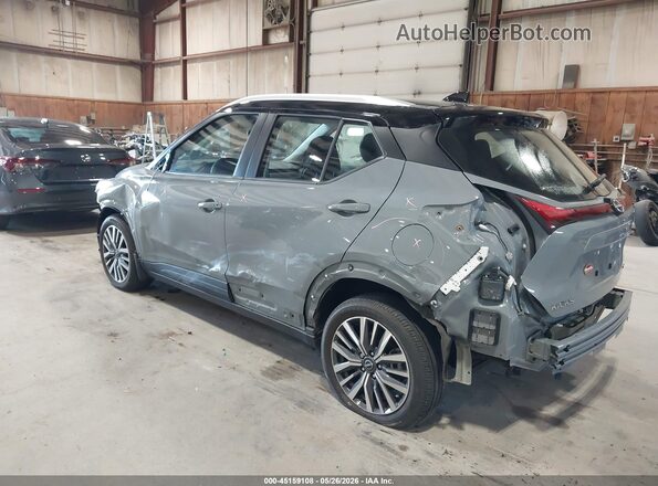 3N1CP5CV1RL565017 2024 NISSAN KICKS Gray Trasero izquierdo