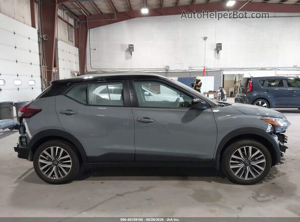 3N1CP5CV1RL565017 2024 NISSAN KICKS Gray Vista interior de 360 grados