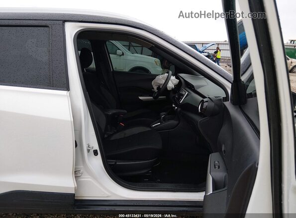 3N1CP5CV2LL577426 2020 NISSAN KICKS Белый Вид салона спереди