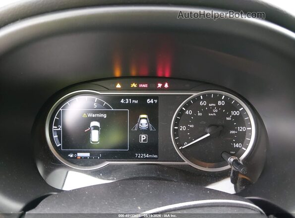 3N1CP5CV2LL577426 2020 NISSAN KICKS Белый Вид задних сидений