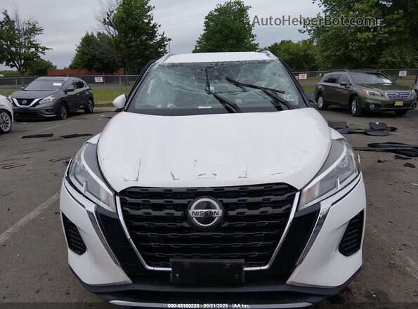 3N1CP5CV2ML478624 2021 NISSAN KICKS White ხელსაწყოთა პანელის ხედი