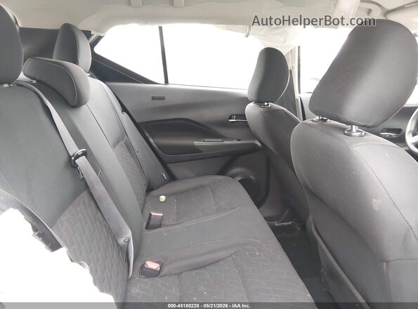 3N1CP5CV2ML478624 2021 NISSAN KICKS White VIN კოდის სტიკერის ხედი