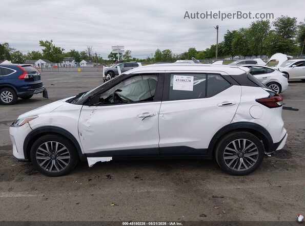 3N1CP5CV2ML478624 2021 NISSAN KICKS White სალონის 360-გრადუსიანი ხედი