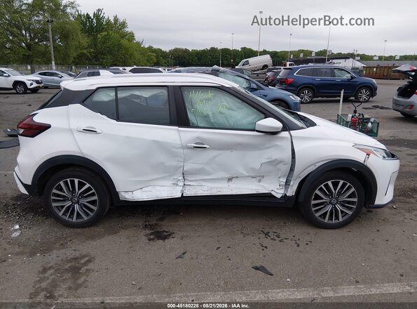 3N1CP5CV2ML478624 2021 NISSAN KICKS White უკანა სალონის ხედი