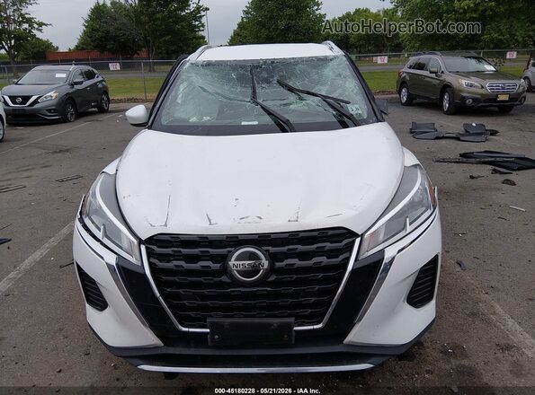 3N1CP5CV2ML478624 2021 NISSAN KICKS White წინა ხედი