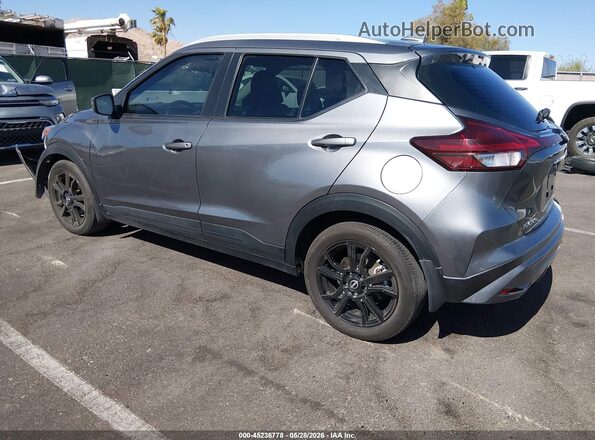 3N1CP5CV2NL497580 2022 NISSAN KICKS Gray უკანა მარცხენა