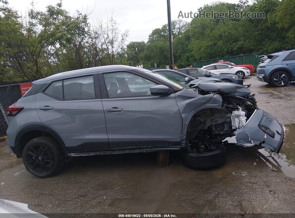 3N1CP5CV2PL555352 2023 NISSAN KICKS Gray Սալոնի 360 աստիճան տեսք