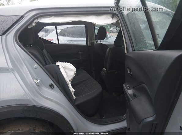 3N1CP5CV2PL555352 2023 NISSAN KICKS Gray VIN կոդի պիտակի տեսք