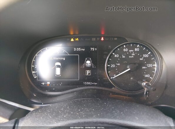3N1CP5CV2RL483488 2024 NISSAN KICKS White Widok tylnych siedzeń