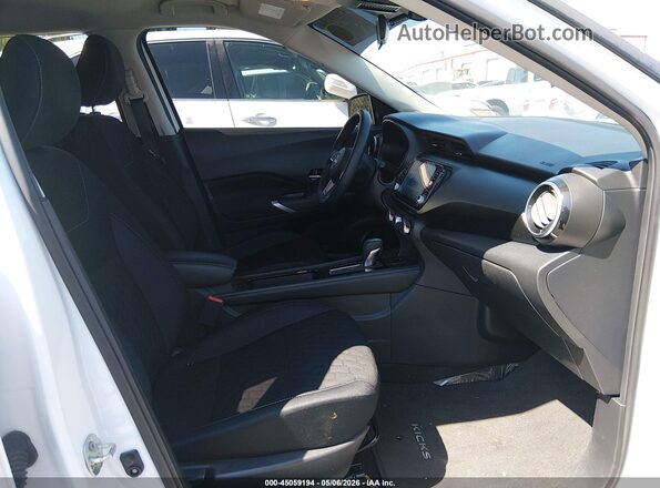 3N1CP5CV2RL483488 2024 NISSAN KICKS White Widok wnętrza z przodu