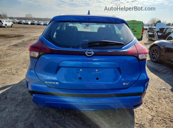 3N1CP5CV2RL571232 2024 NISSAN KICKS Blue Вид ззаду