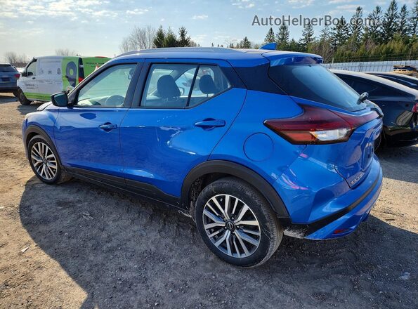 3N1CP5CV2RL571232 2024 NISSAN KICKS Blue Задня ліва чверть