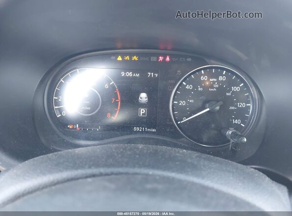 3N1CP5CV3ML480494 2021 NISSAN KICKS Gray Вид задніх сидінь
