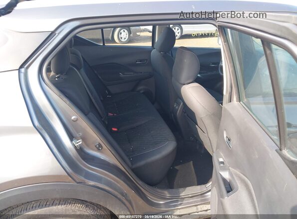 3N1CP5CV3ML480494 2021 NISSAN KICKS Gray Вид наклейки з VIN-кодом