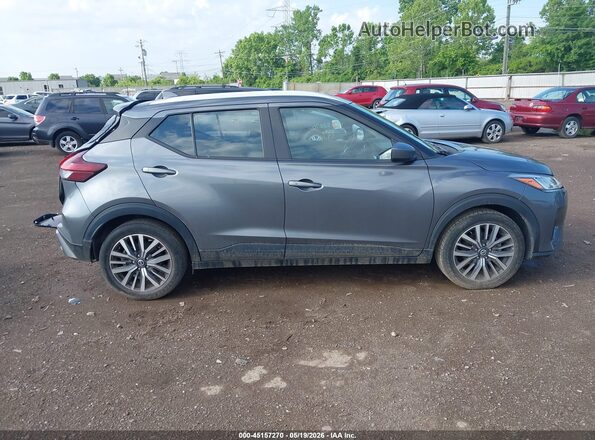 3N1CP5CV3ML480494 2021 NISSAN KICKS Gray Панорамний вид салону 360°