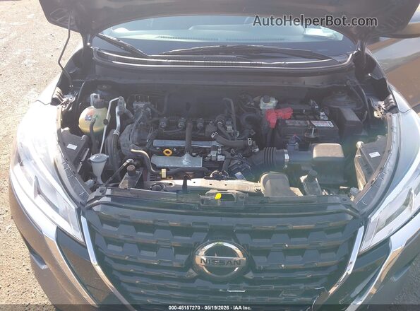 3N1CP5CV3ML480494 2021 NISSAN KICKS Gray Вид ззаду