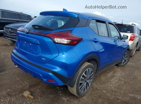 3N1CP5CV3PL498126 2023 NISSAN KICKS Blue Հետևի աջ