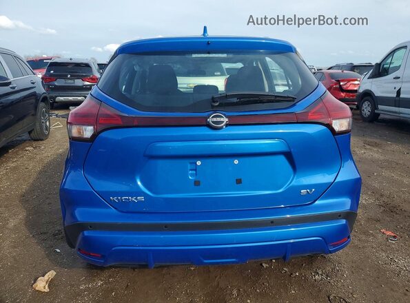 3N1CP5CV3PL498126 2023 NISSAN KICKS Blue Հետևի տեսք