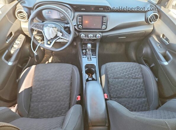3N1CP5CV3PL535286 2023 NISSAN KICKS Gray Dashboard view