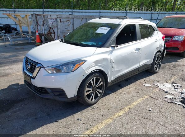 3N1CP5CV4LL476324 2020 NISSAN KICKS White Vista tres cuartos delantera izquierda