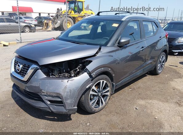 3N1CP5CV4LL481006 2020 NISSAN KICKS Gray Vista tres cuartos delantera izquierda