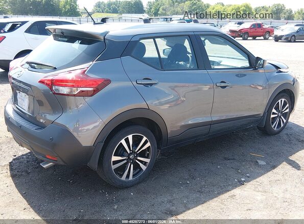 3N1CP5CV4LL481006 2020 NISSAN KICKS Gray Trasero derecho