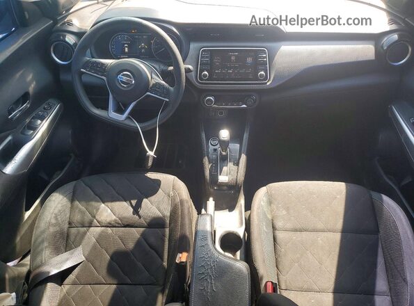 3N1CP5CV4LL563527 2020 NISSAN KICKS Gray Առջևի վահանակի տեսք