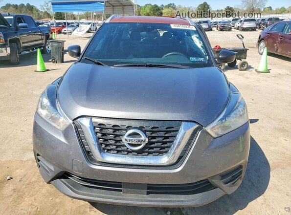 3N1CP5CV4LL563527 2020 NISSAN KICKS Gray Դիմացի տեսք