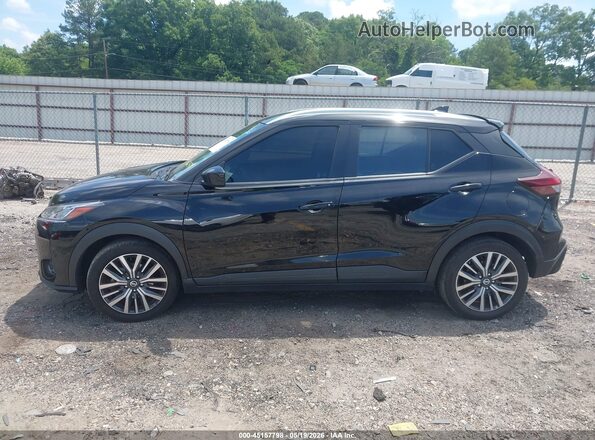 3N1CP5CV4ML466247 2021 NISSAN KICKS Black Vista interior de 360 grados