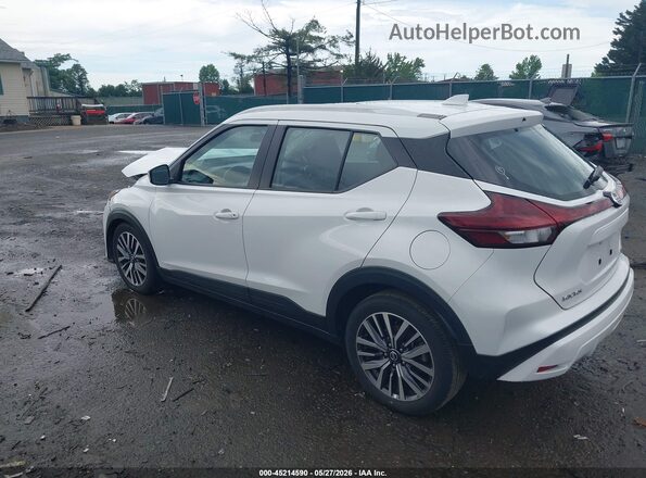 3N1CP5CV4ML482819 2021 NISSAN KICKS White Trasero izquierdo