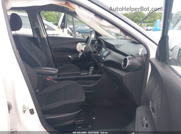 3N1CP5CV4ML482819 2021 NISSAN KICKS White Vista interior delantera