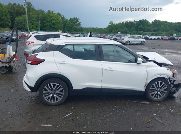 3N1CP5CV4ML482819 2021 NISSAN KICKS White Vista interior de 360 grados