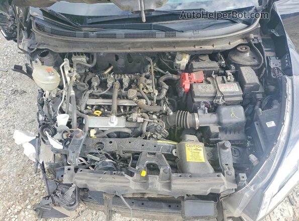 3N1CP5CV4ML549516 2021 NISSAN KICKS Черный Вид подкапотного пространства