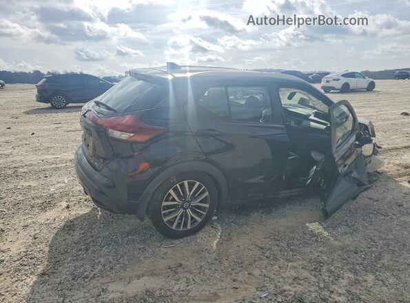 3N1CP5CV4ML549516 2021 NISSAN KICKS Черный Задняя правая четверть