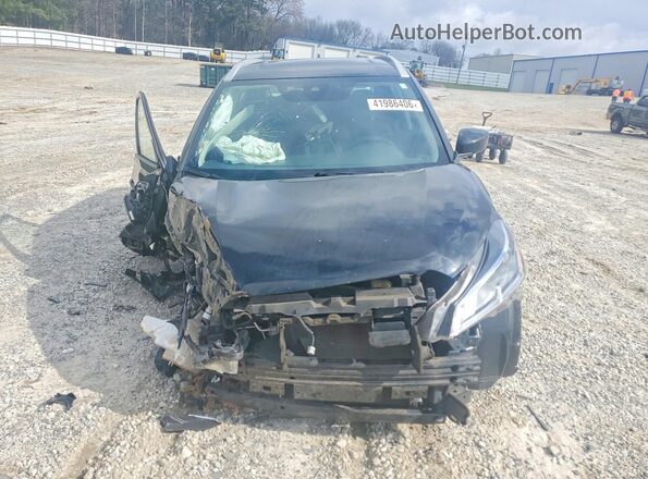 3N1CP5CV4ML549516 2021 NISSAN KICKS Черный Вид спереди