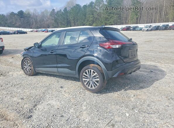 3N1CP5CV4ML549516 2021 NISSAN KICKS Черный Задняя левая четверть
