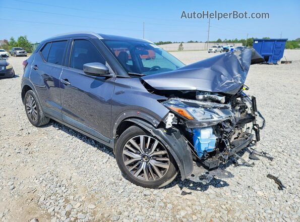 3N1CP5CV4NL495295 2022 NISSAN KICKS Gray 