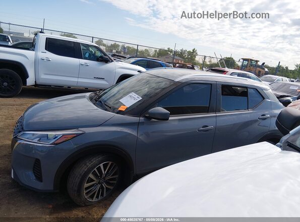 3N1CP5CV4NL505839 2022 NISSAN KICKS Gray Widok wnętrza 360 stopni