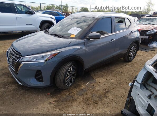 3N1CP5CV4NL505839 2022 NISSAN KICKS Gray Przód lewy