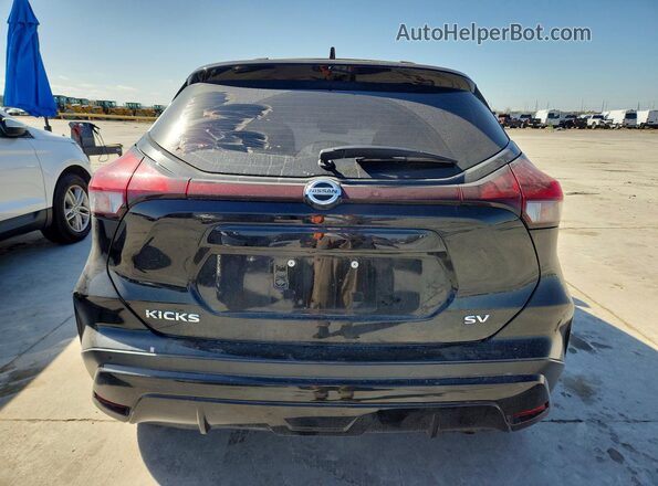 3N1CP5CV5ML483140 2021 NISSAN KICKS Black Հետևի տեսք