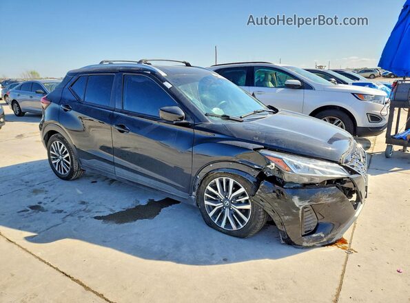 3N1CP5CV5ML483140 2021 NISSAN KICKS Black Առջևի աջ