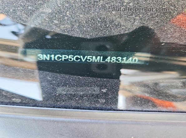 3N1CP5CV5ML483140 2021 NISSAN KICKS Black Շարժիչի բաժամունքի տեսք