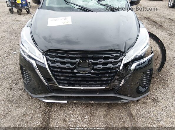 3N1CP5CV5ML544857 2021 NISSAN KICKS Black Front view