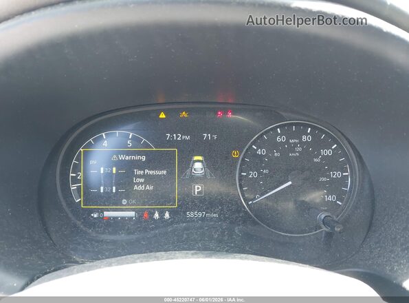 3N1CP5CV5PL477715 2023 NISSAN KICKS Blue Вид задніх сидінь